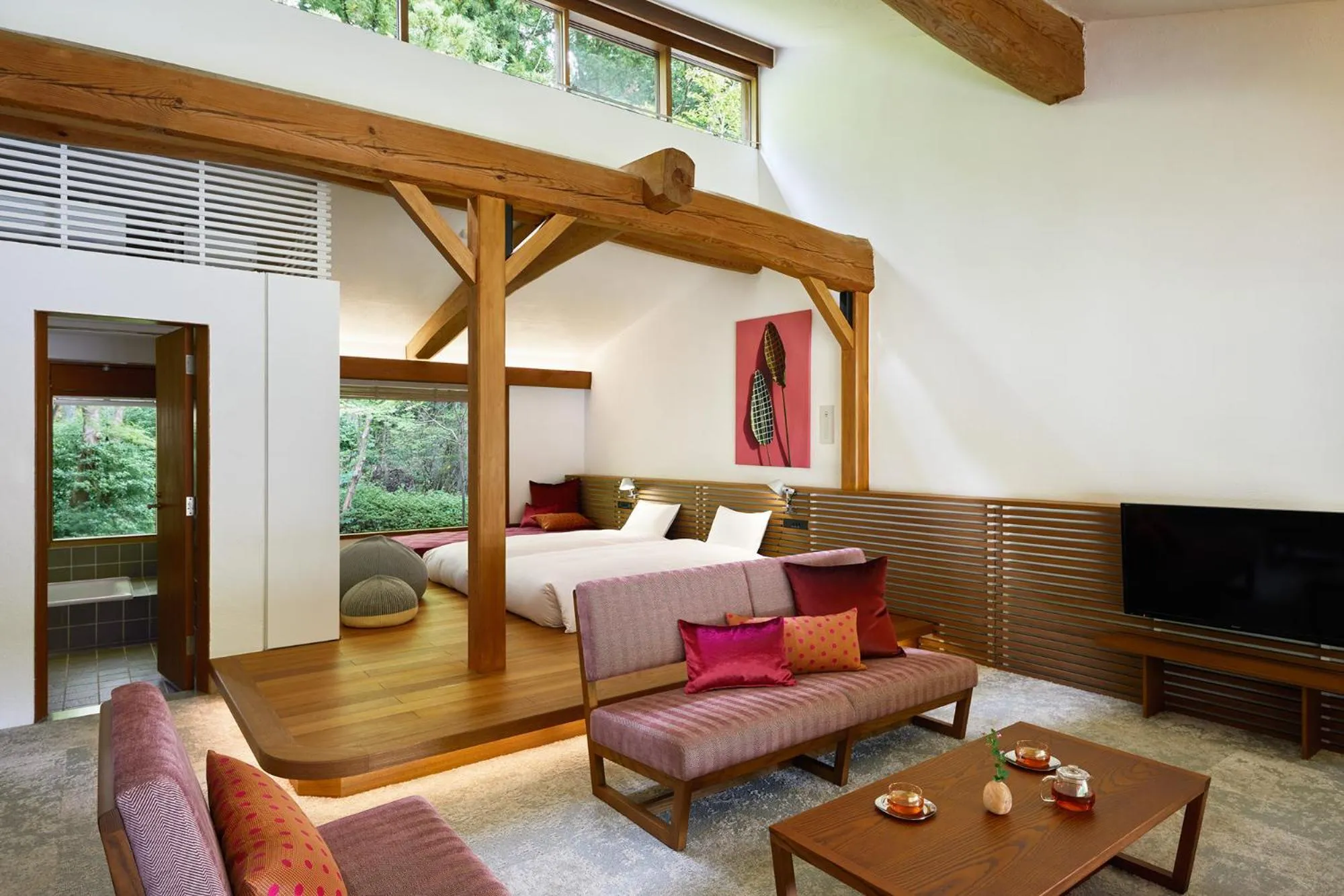 Bed in RISONARE Nasu