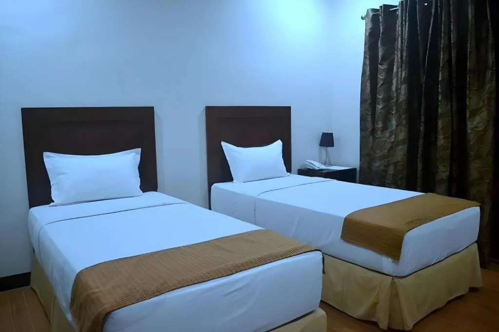 Bed in Castle Dreams Hotel