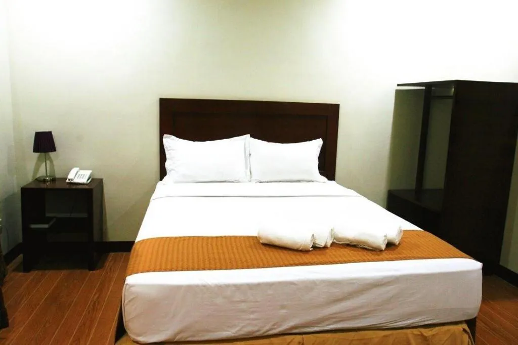 Bed in Castle Dreams Hotel