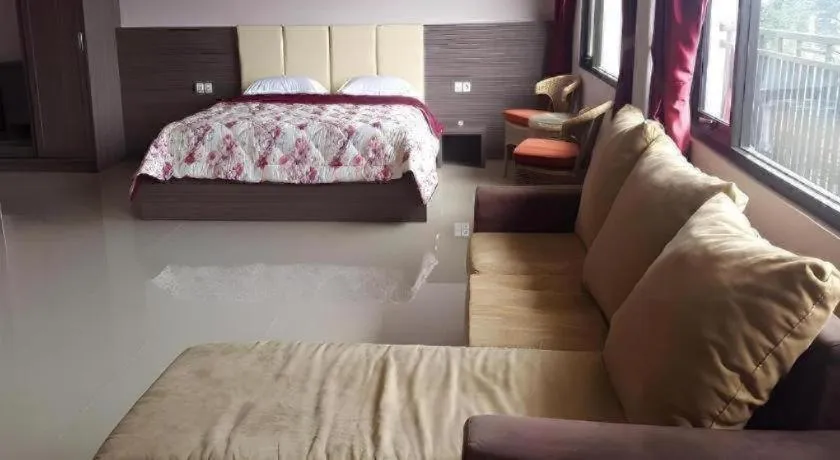 Bed in Fafa Hill Hotel and Resort