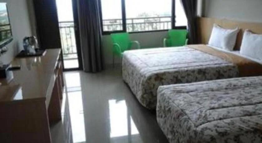 Bed in Fafa Hill Hotel and Resort