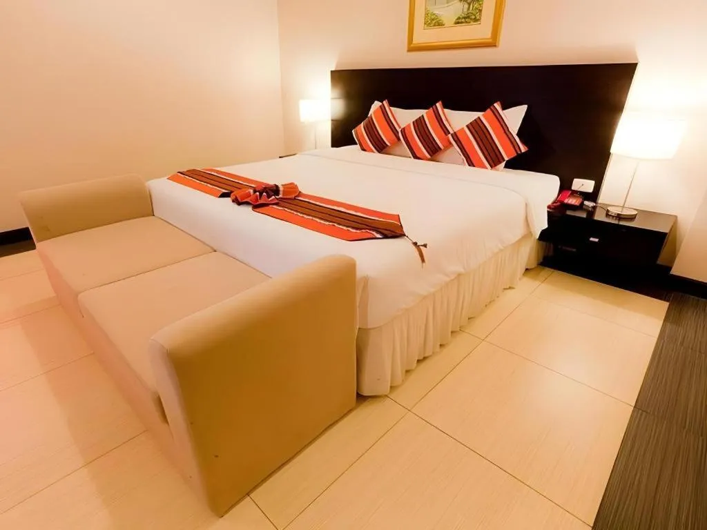 Bed in The Residence Airport & Spa Hotel