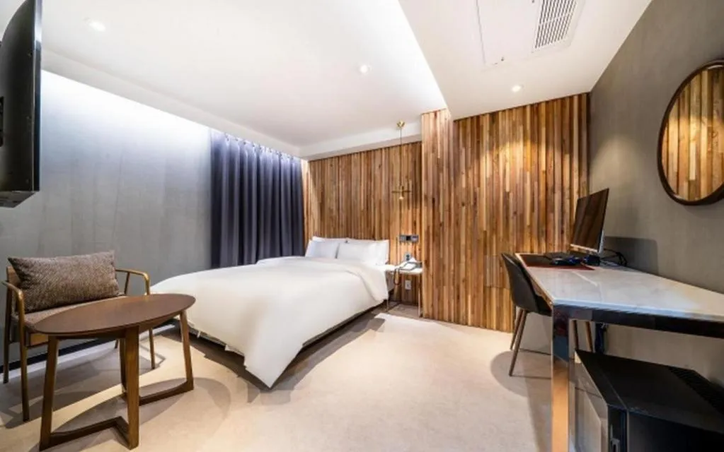 Bed in Jongro HOTEL LABOUM