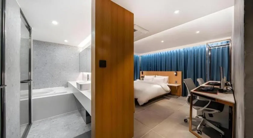 Bed in Jongro HOTEL LABOUM