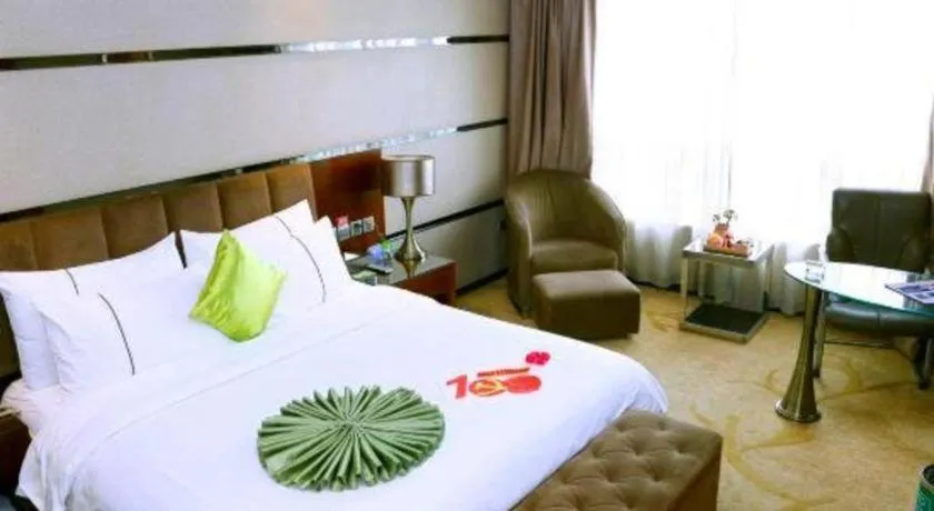 Bed in Liwan International Hotel Chengdu