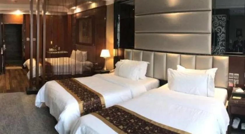 Bed in Liwan International Hotel Chengdu