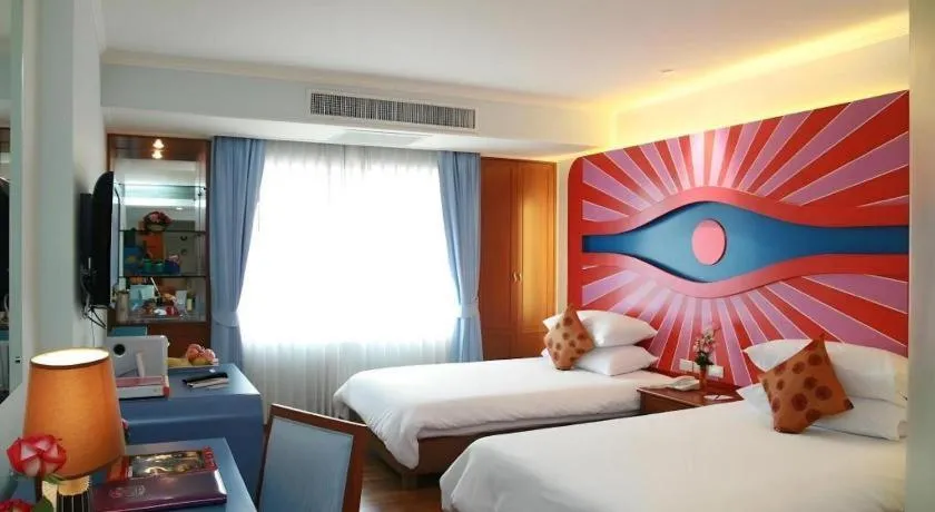 Bed in Hip Hotel Bangkok