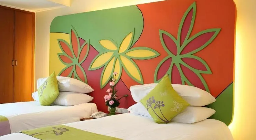 Bed in Hip Hotel Bangkok