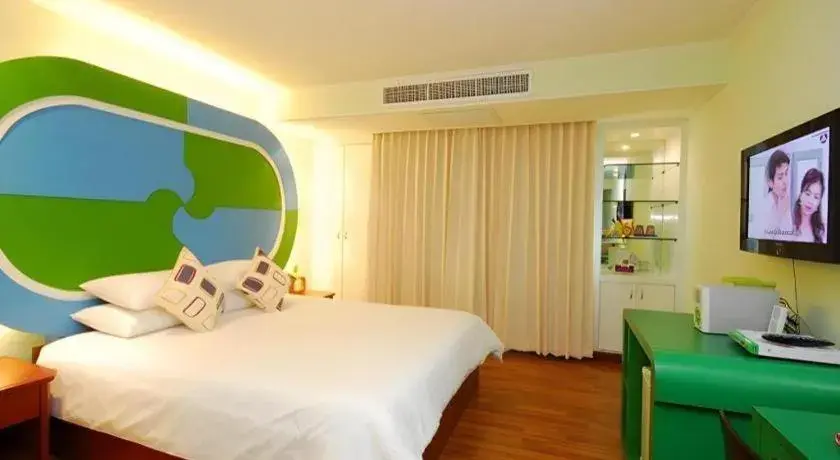 Bed in Hip Hotel Bangkok Bed in Hip Hotel Bangkok