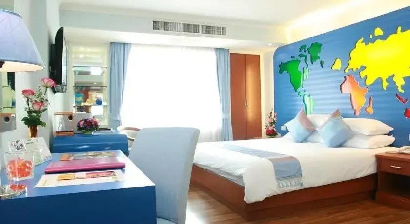 Bed in Hip Hotel Bangkok Bed in Hip Hotel Bangkok