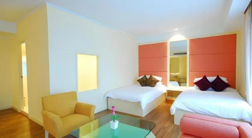 Bed in Hip Hotel Bangkok