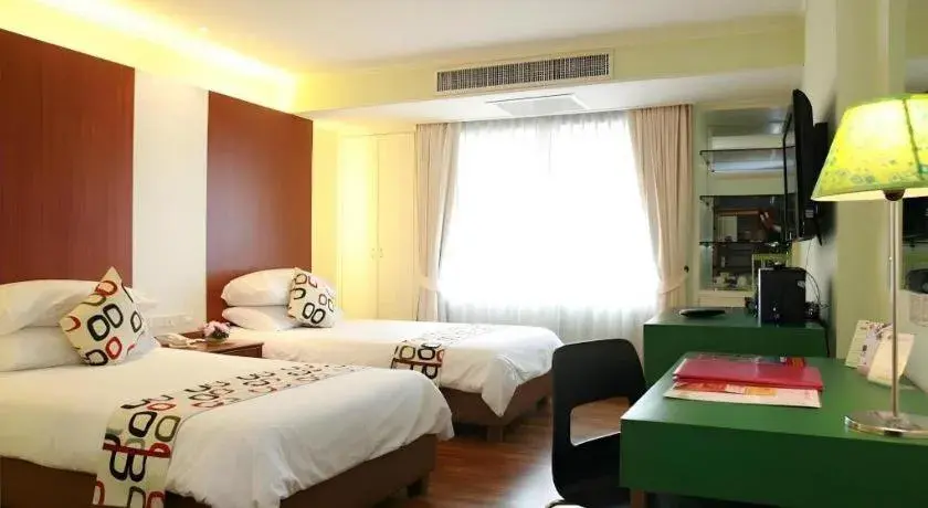 Bed in Hip Hotel Bangkok Bed in Hip Hotel Bangkok