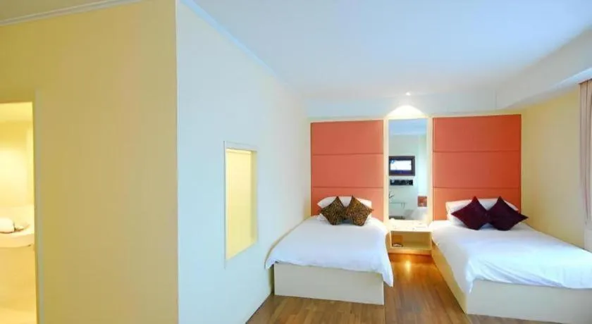 Bed in Hip Hotel Bangkok