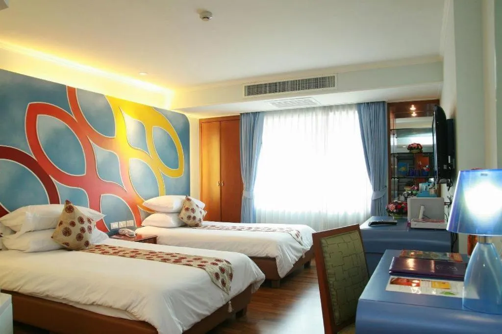 Bed in Hip Hotel Bangkok