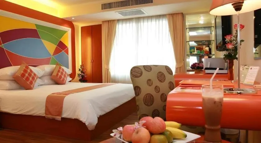 Bed in Hip Hotel Bangkok