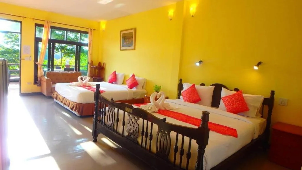 Bed in Banana Resort & Spa