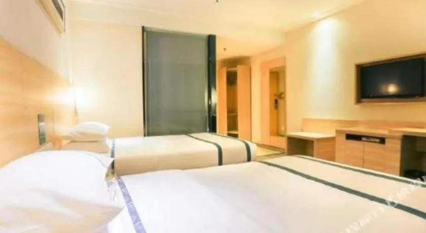 Bed in City Comfort Inn Guigang Tangren Street