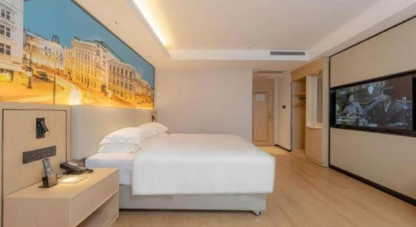 Bed in Vienna International Hotel Guangzhou Huangpu