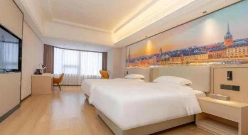 Bed in Vienna International Hotel Guangzhou Huangpu