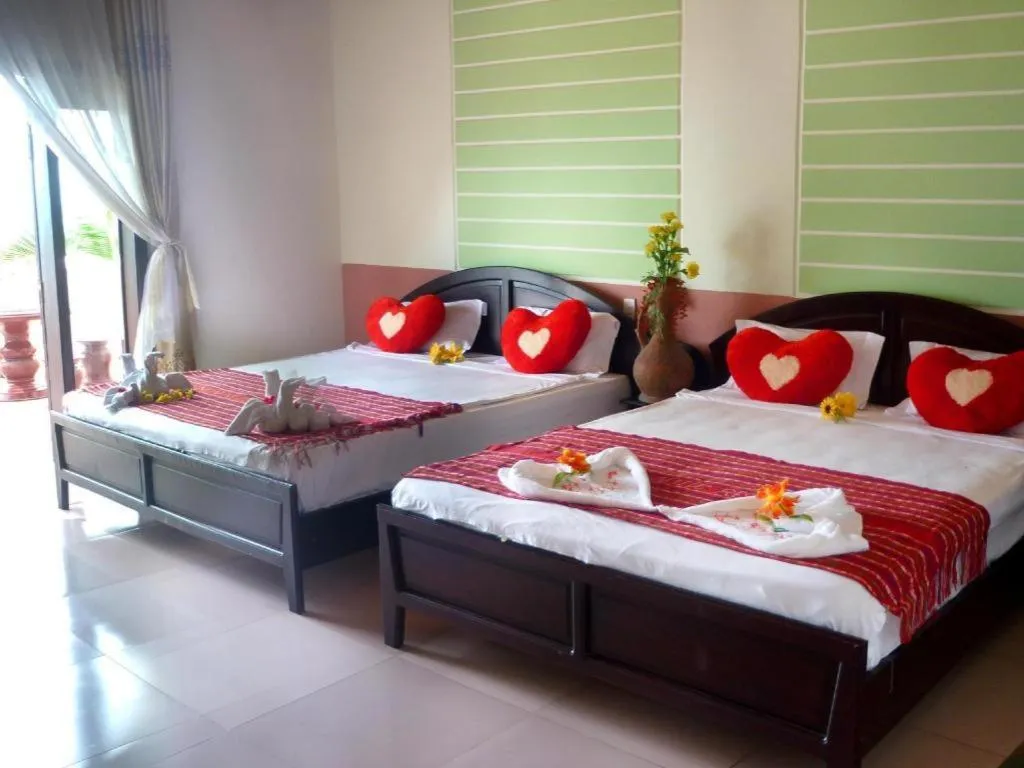 Bed in Non Nuoc Resort