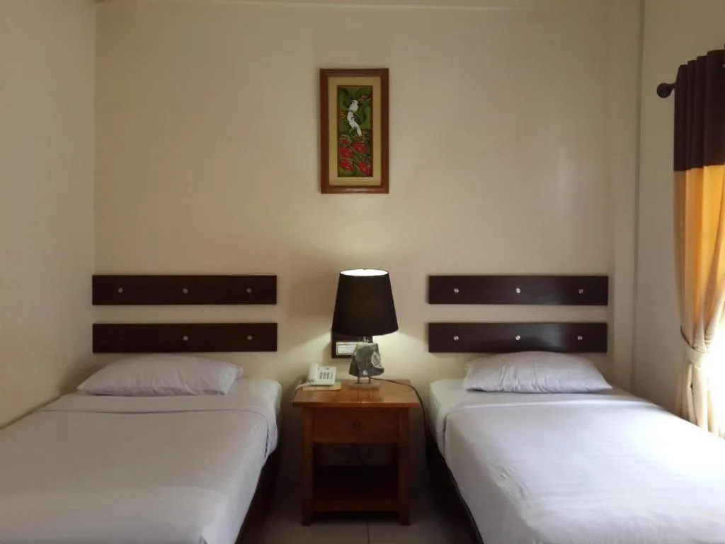 Bed in Arondari Hotel