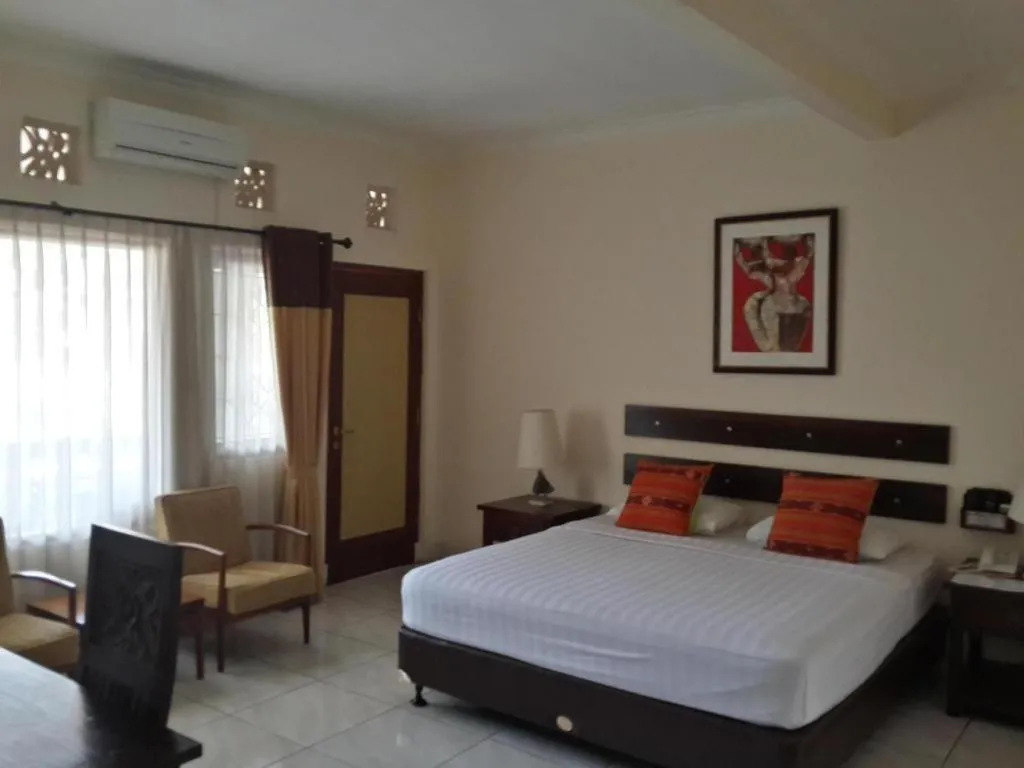 Bed in Arondari Hotel