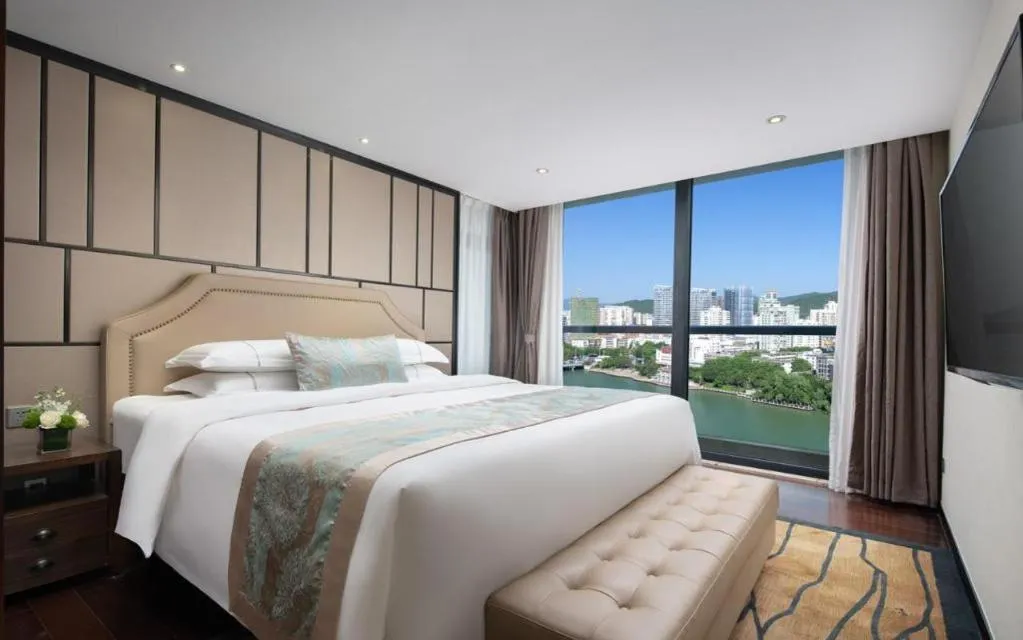 Bed in Sanya Shuangda Adelaide In Resort Hotel