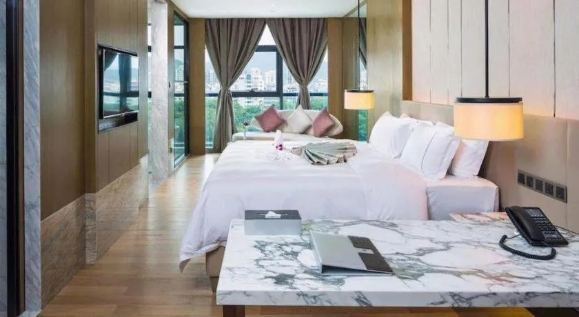 Bed in Sanya Shuangda Adelaide In Resort Hotel