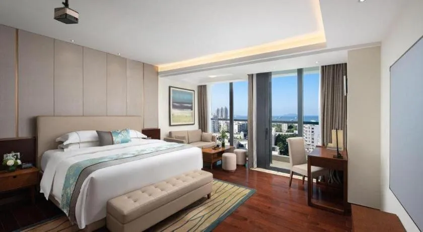 Bed in Sanya Shuangda Adelaide In Resort Hotel