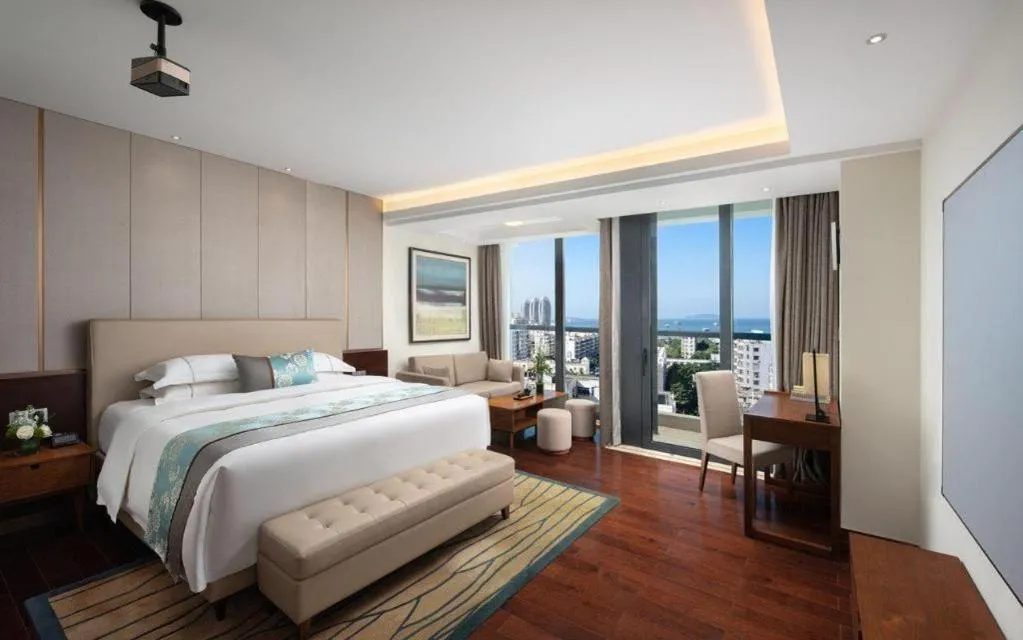 Bed in Sanya Shuangda Adelaide In Resort Hotel