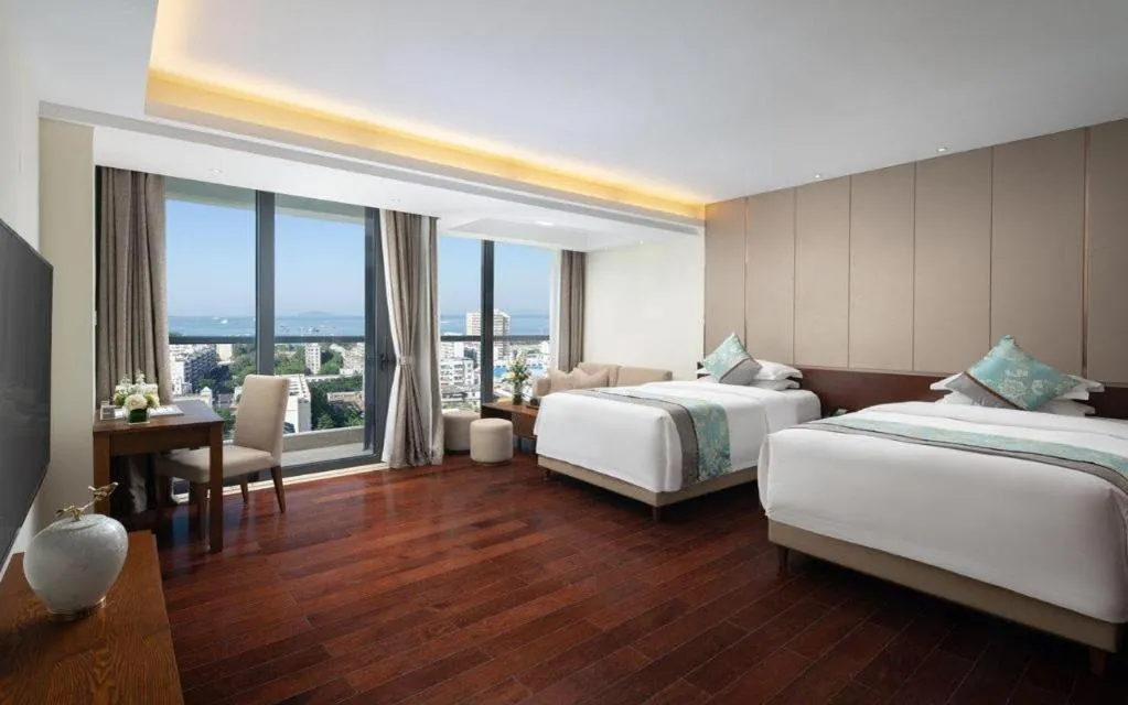 Bed in Sanya Shuangda Adelaide In Resort Hotel