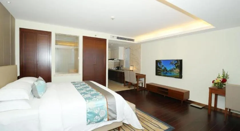 Bed in Sanya Shuangda Adelaide In Resort Hotel