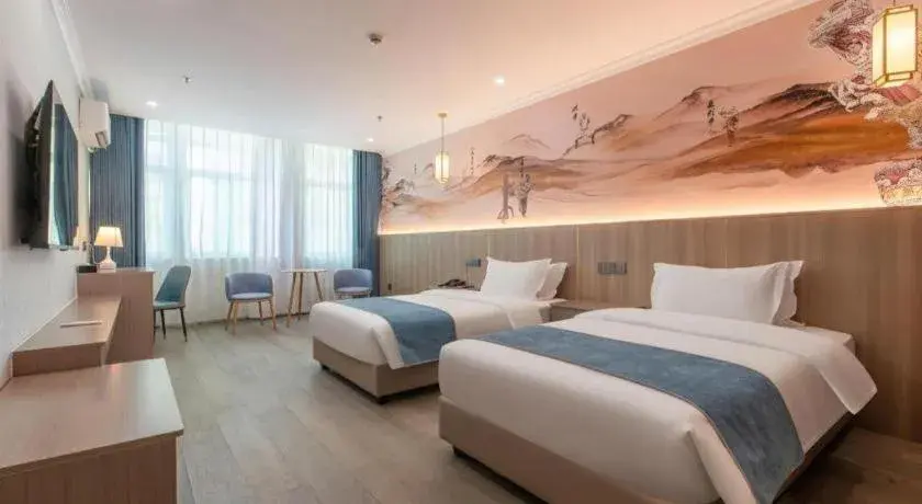 Bed in Carrianna Hotel Bed in Carrianna Hotel