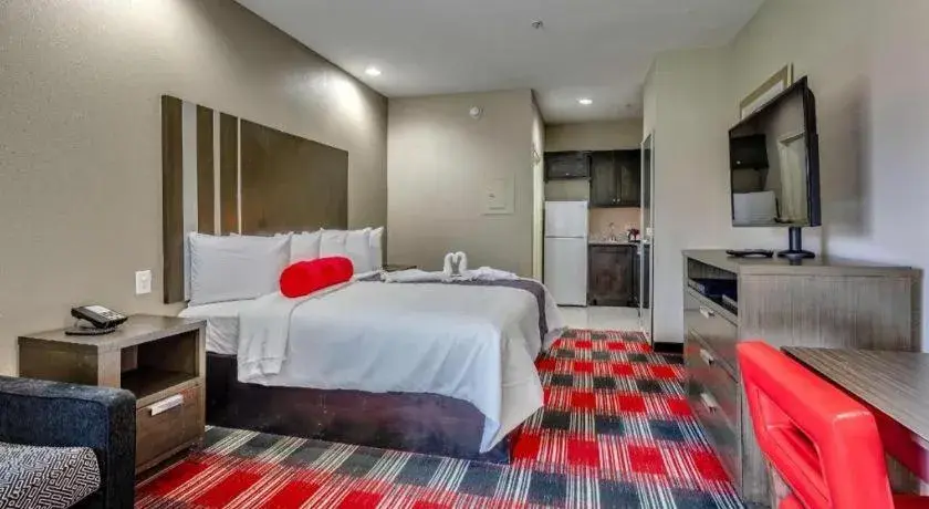 Bed in Americas Best Value Inn and Suites IAH Airport North Bed in Americas Best Value Inn and Suites IAH Airport North