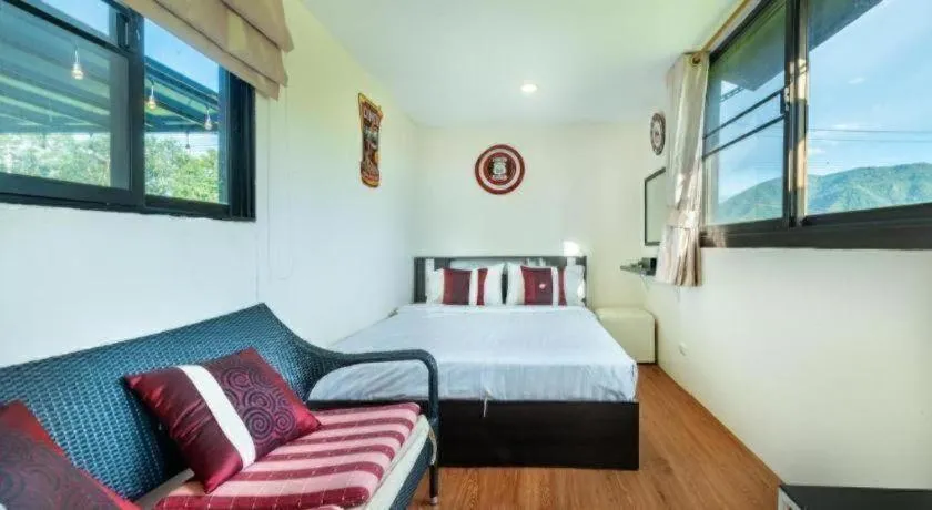 Bed in Lucerne Villa Resort