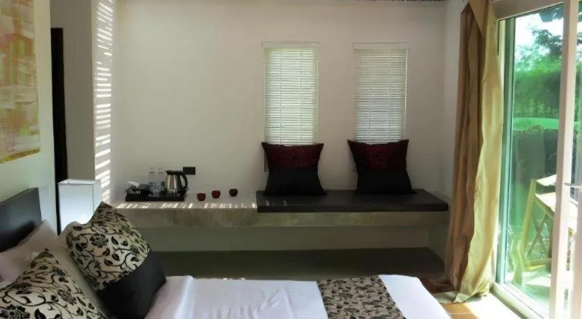 Bed in Lucerne Villa Resort