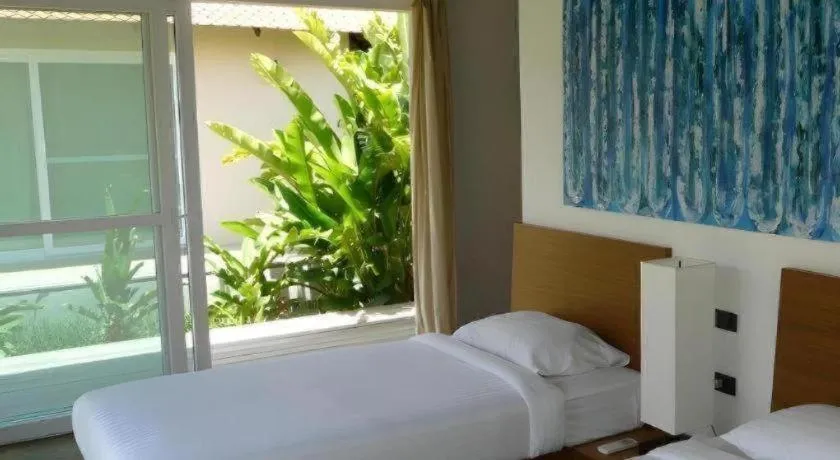 Bed in Lucerne Villa Resort