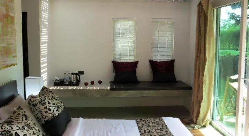 Bed in Lucerne Villa Resort