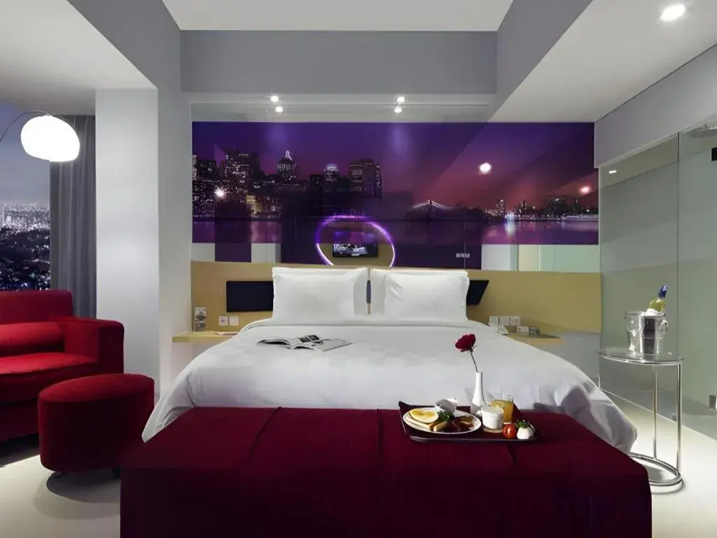 Bed in G Suites Hotel By AMITHYA Bed in G Suites Hotel By AMITHYA
