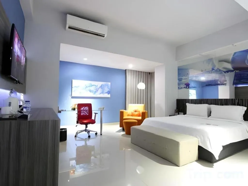 Bed in G Suites Hotel By AMITHYA