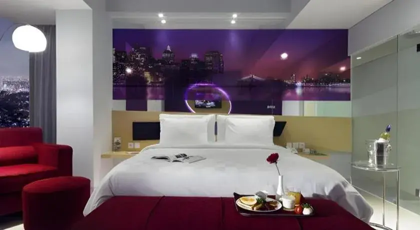 Bed in G Suites Hotel By AMITHYA Bed in G Suites Hotel By AMITHYA