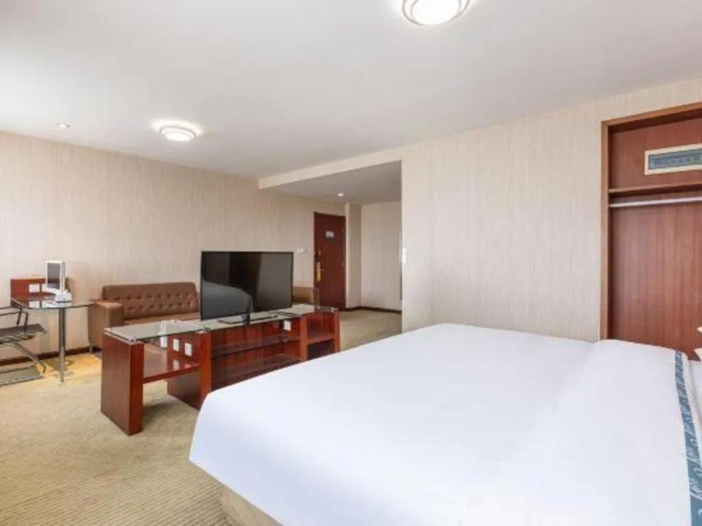 Bed in City Comfort Inn Xiangyang Railway Station