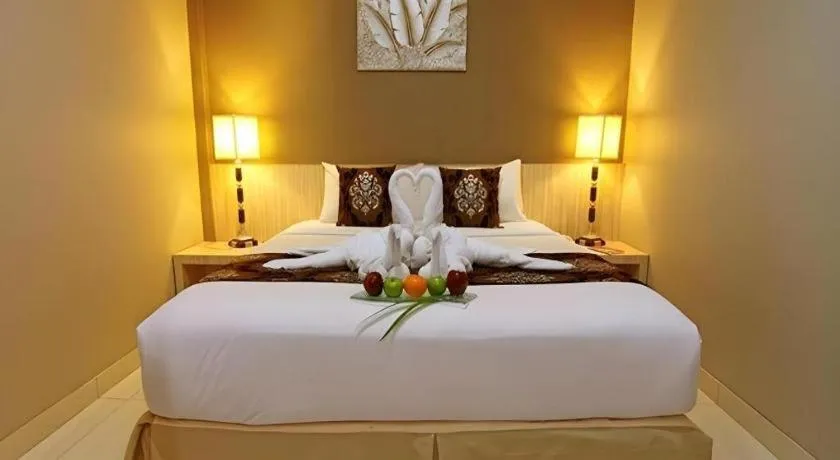 Bed in HW Hotel Padang