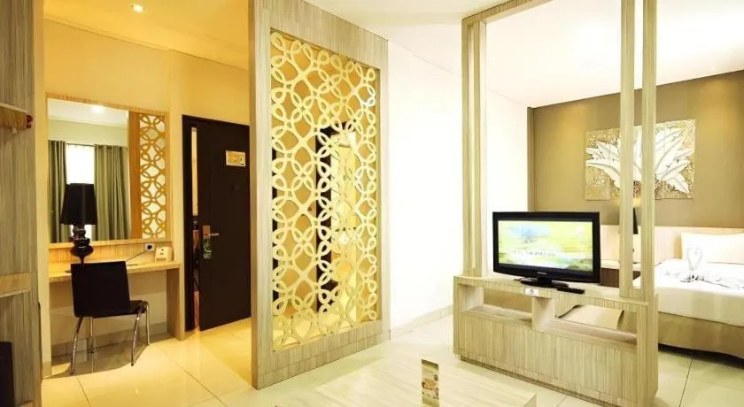 Bed in HW Hotel Padang