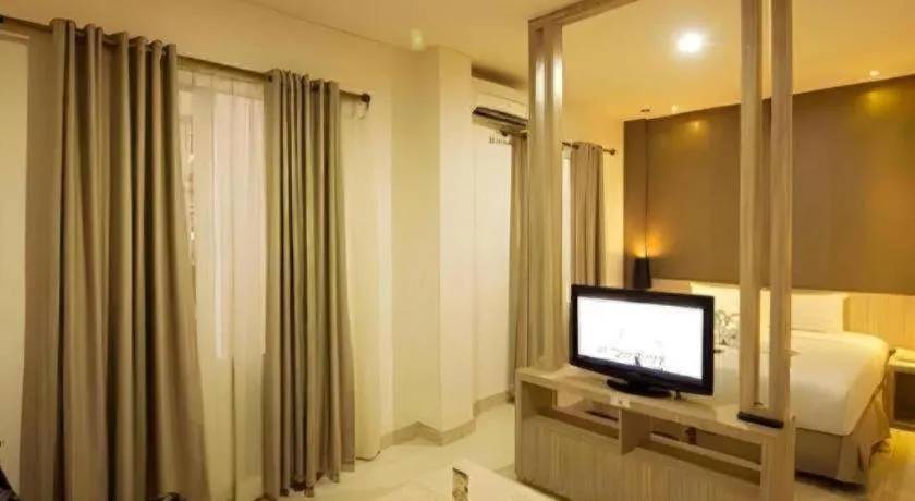 Bed in HW Hotel Padang