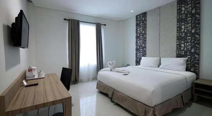 Bed in HW Hotel Padang Bed in HW Hotel Padang