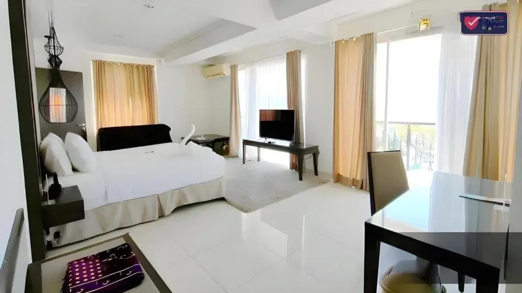 Bed in HW Hotel Padang Bed in HW Hotel Padang