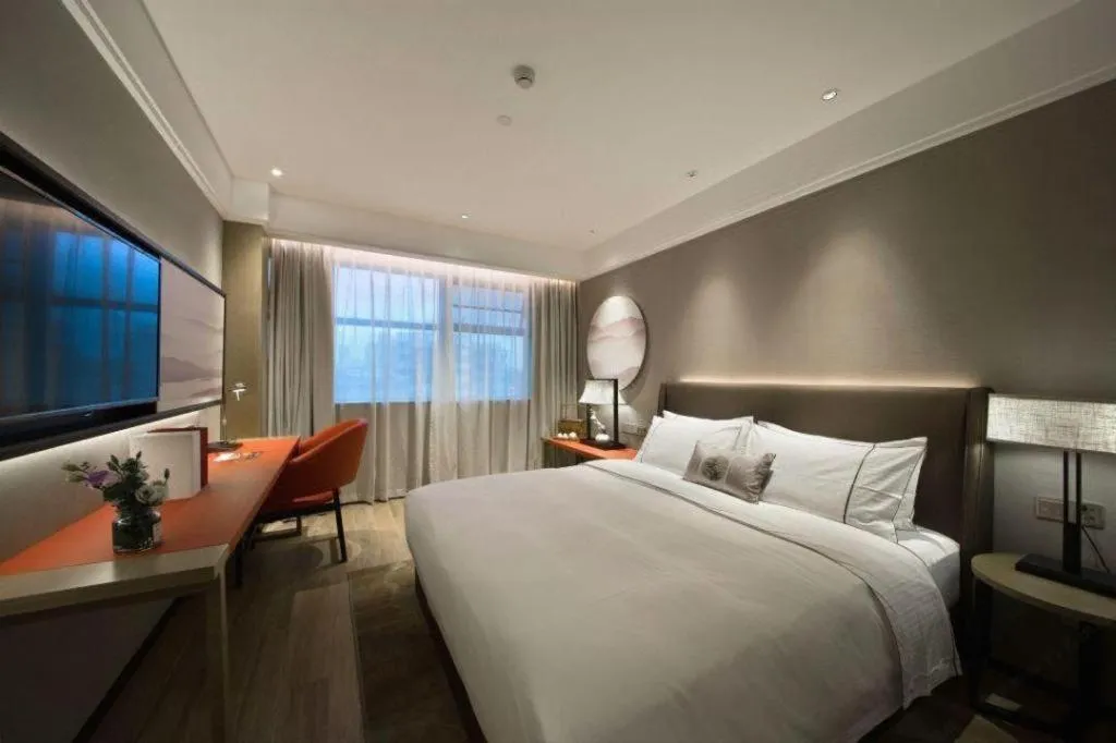 Bed in Echeng Hotel Xiamen Zhongshan Road