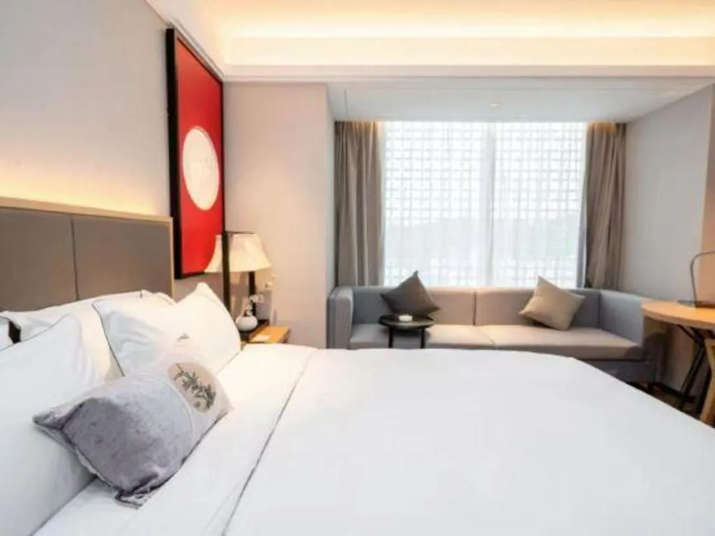 Bed in Echeng Hotel Xiamen Zhongshan Road