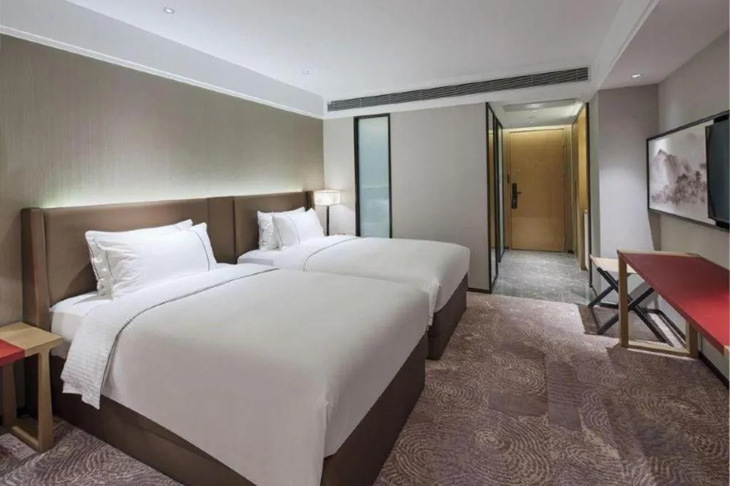 Bed in Echeng Hotel Xiamen Zhongshan Road